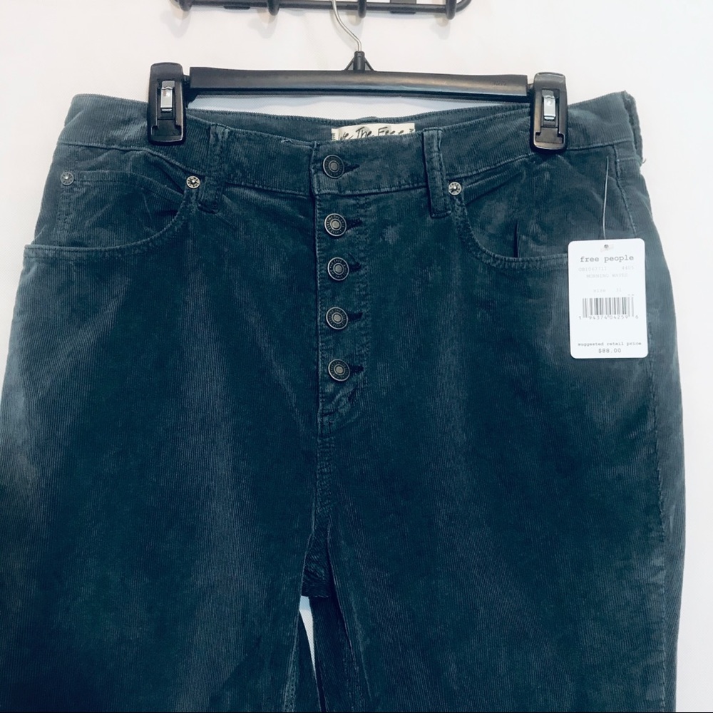Free People Sun Chaser Cord Skinny Grey - Picture 5 of 15